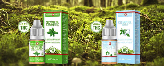 Nog meer smaken van onze CBD vape olie nu ook beschikbaar met 5% CBD