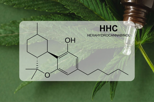 Moleculaire structuur van HHC