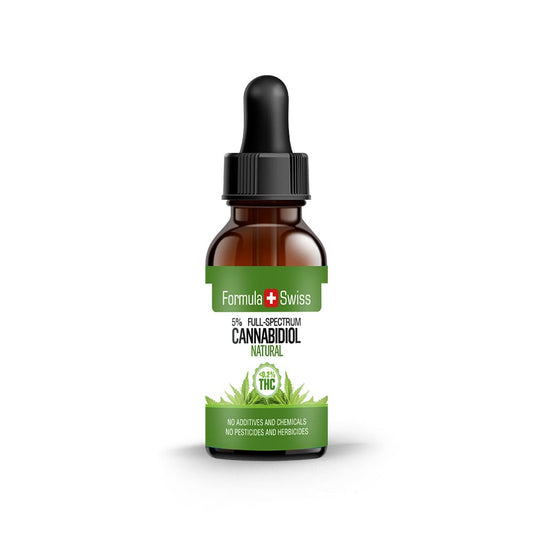 CBD-olie in natuurlijke olie 0.2% THC