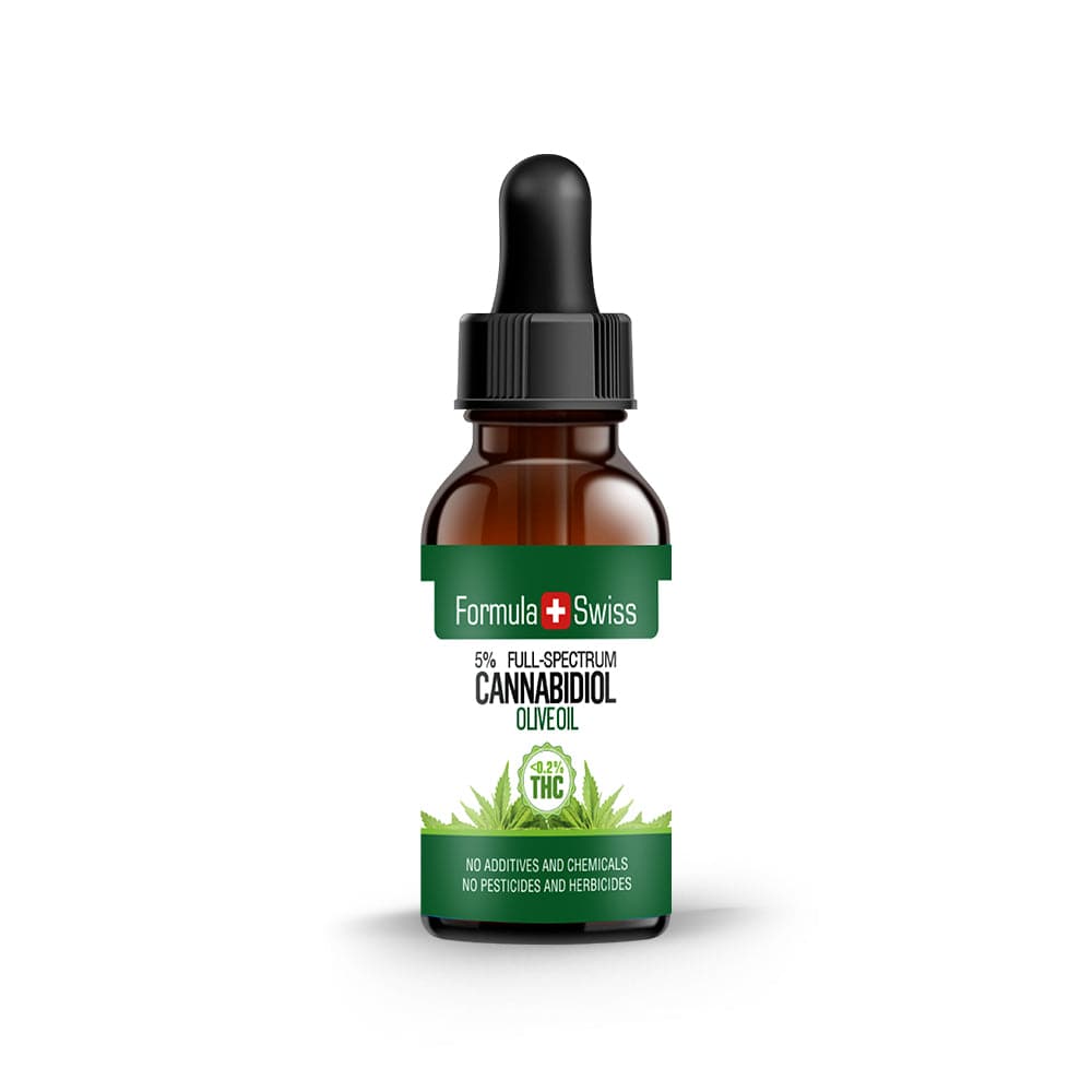 CBD olie in olijfolie 0.2% THC