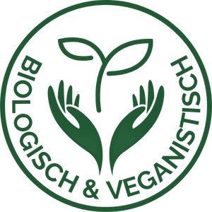 CBD biologisch en veganistisch logo