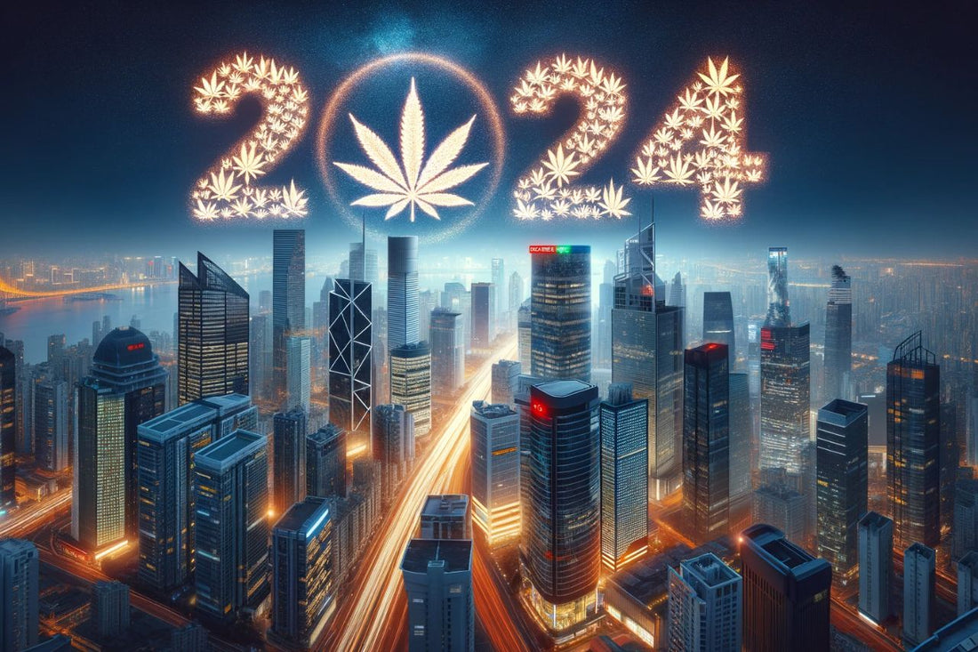 2024 met cannabisblad