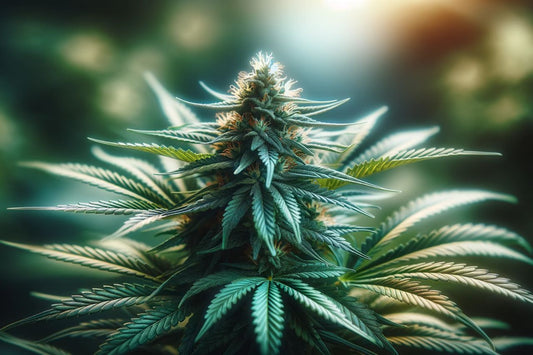 Een gezonde cannabisplant