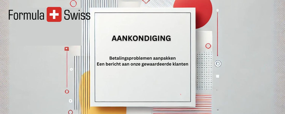 Een bericht voor onze gewaardeerde klanten