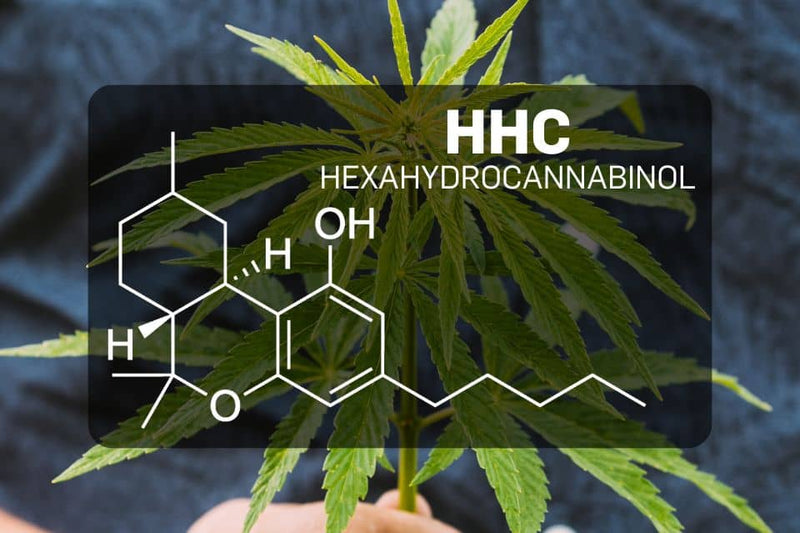 Chemical structure of HHC (hexahydrocannabinol)