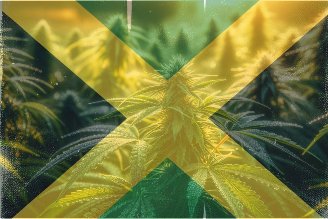 Cannabis en Jamaicaanse vlag