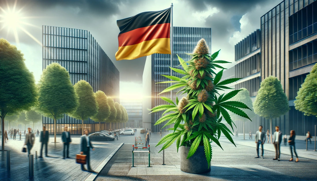 Duitse vlag en cannabis