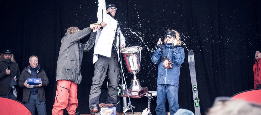 Rasmus DJ won de 2e plaats bij Freeride DM 2018