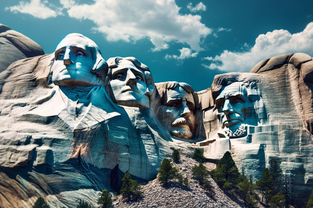 Mount Rushmore in Zuid-Dakota