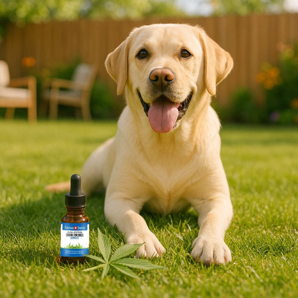 CBD olie voor honden hennepzaad