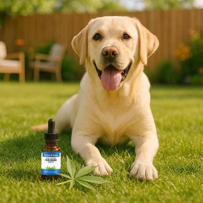 CBD olie voor honden hennepzaad