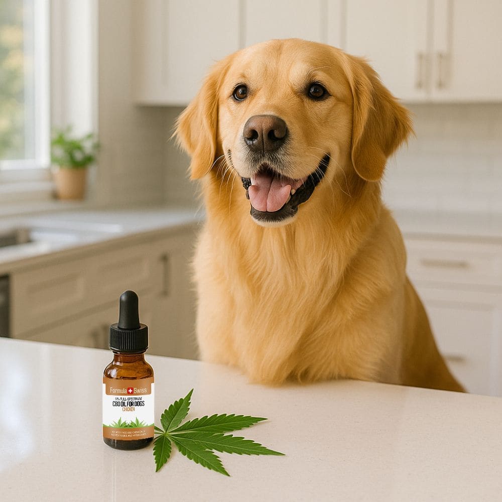 CBD olie voor honden kip
