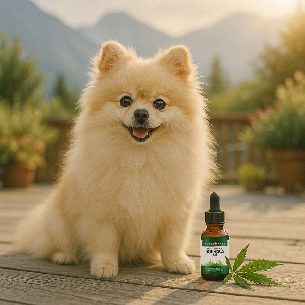 CBD olie voor honden olijf