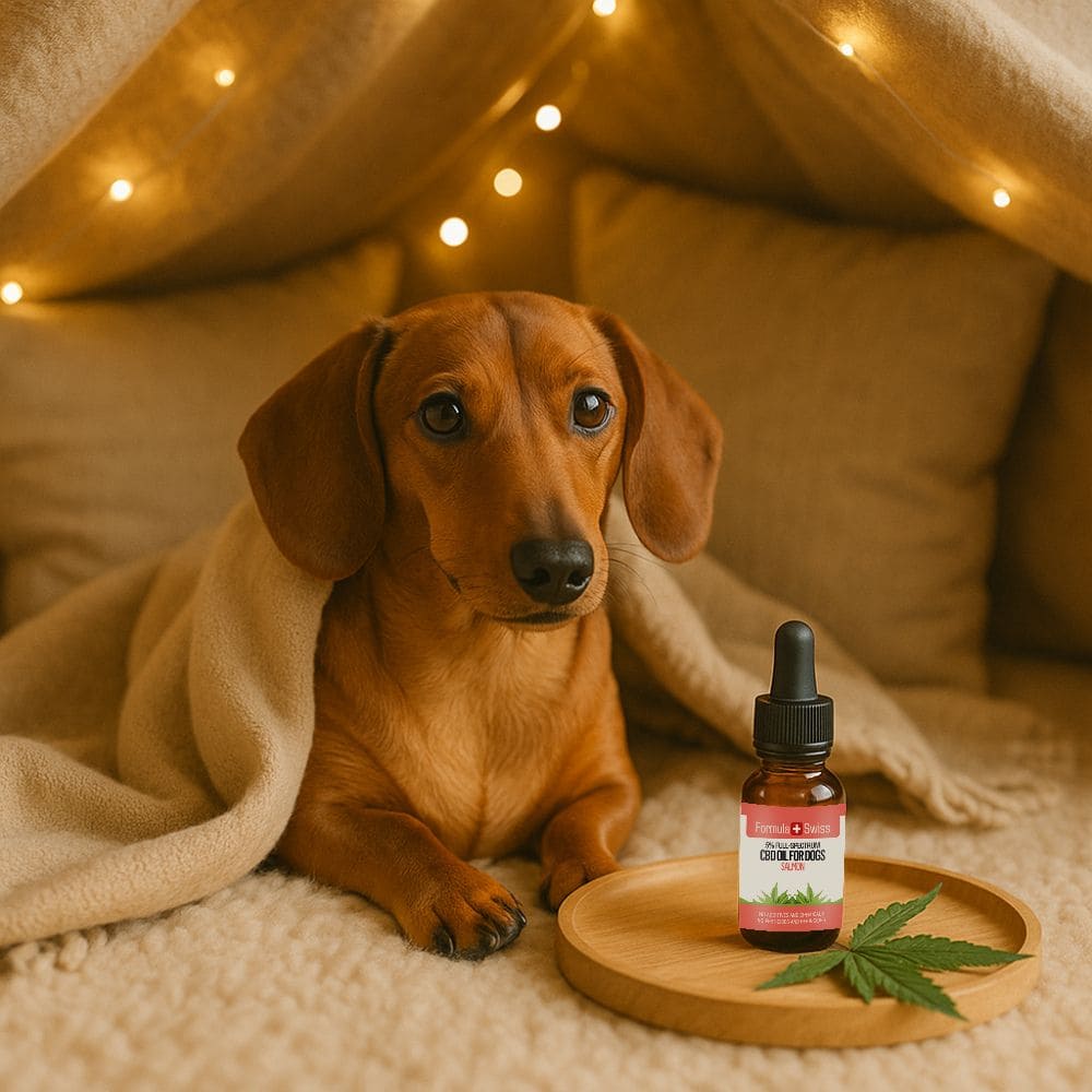 CBD olie voor honden zalm