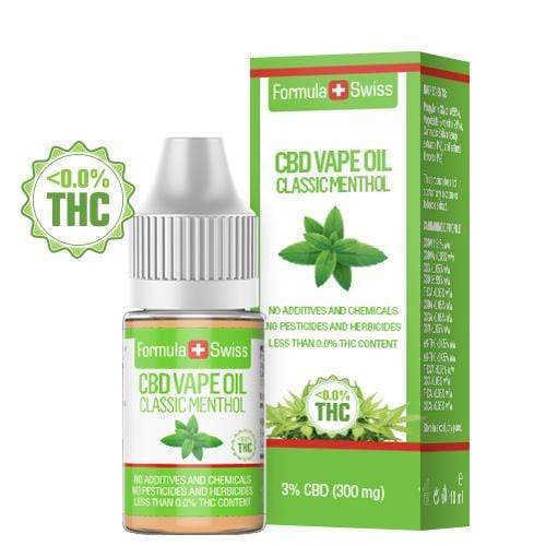 CBD Vape Olie Klassieke Menthol