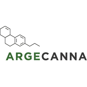 ARGECANNA cannabis industry association logo in green and grey on a transparent background.